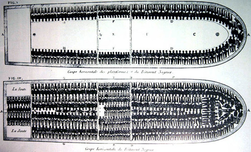 slave ship layout